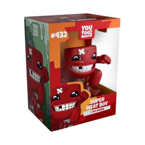 Super Meat Boy Figura Vinyl Super Meat Boy 10 cm