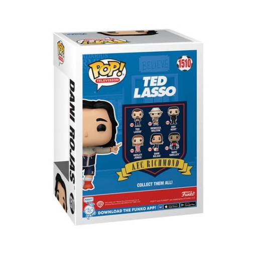 Ted Lasso POP! TV Vinyl Figura Dani Rojas 9 cm