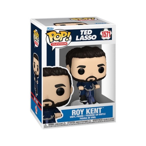 Ted Lasso POP! TV Vinyl Figura Roy Kent on Bike 9 cm