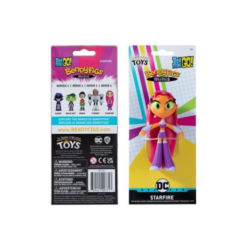 Teen Titans Go! Figura Maleable Bendyfigs Starfire 11 cm