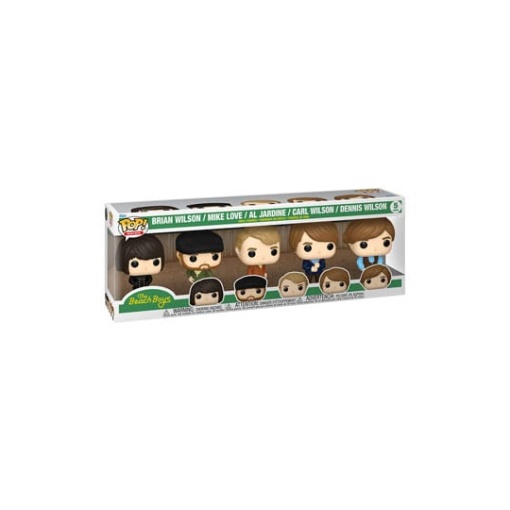 The Beach Boys POP! Rocks Vinyl Pack de 5 Figuras Pet Sounds 9 cm