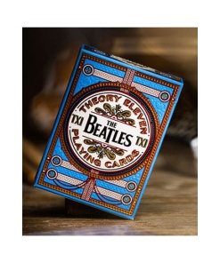 The Beatles Baraja de cartas Blue Version