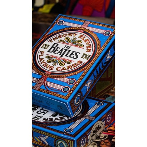 The Beatles Baraja de cartas Blue Version