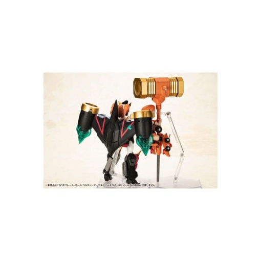 The King of Braves GaoGaiGar Plastic Model Kit Cross Frame Girl Goldymark & Stealth Gao II Set 12 cm