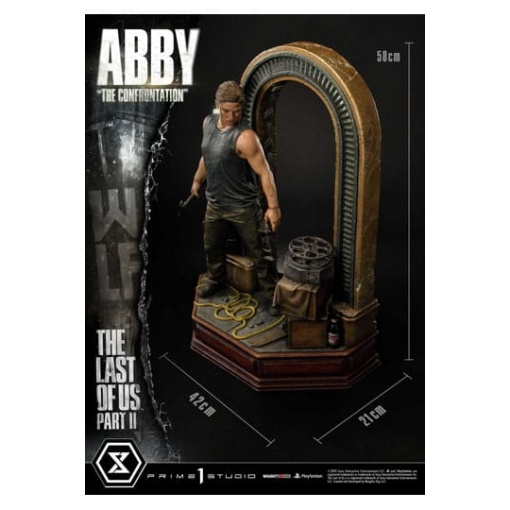 The Last of Us Part II Estatua 1/4 Ultimate Premium Masterline Series Abby "The Confrontation" Bonus Version 58 cm