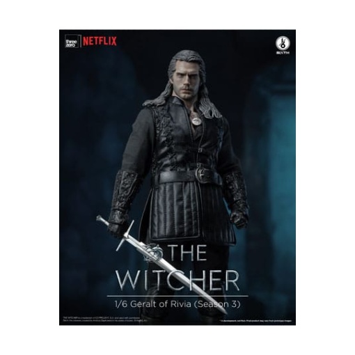 The Witcher Season 3 Figura 1/6 Geralt of Rivia 31 cm