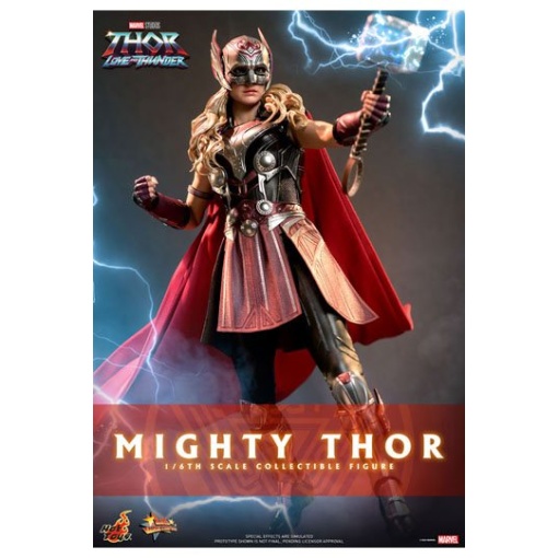 Thor: Love and Thunder Masterpiece Figura 1/6 Mighty Thor 29 cm - Embalaje dañado