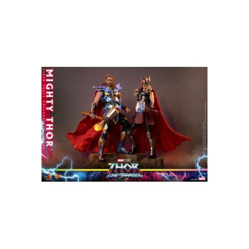 Thor: Love and Thunder Masterpiece Figura 1/6 Mighty Thor 29 cm - Embalaje dañado