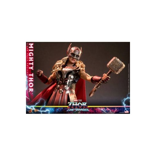 Thor: Love and Thunder Masterpiece Figura 1/6 Mighty Thor 29 cm - Embalaje dañado