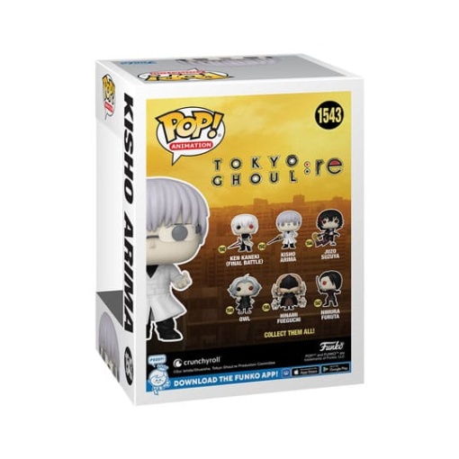 Tokyo Ghoul:re POP! Animation Vinyl Figura Kisho Arima 9 cm