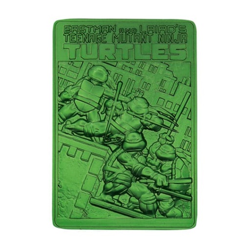 Tortugas Ninja Lingote 40th Anniversary Green Limited Edition