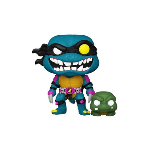 Tortugas Ninja POP & Buddy! Movies Vinyl Figura Slash & Pre-mutated