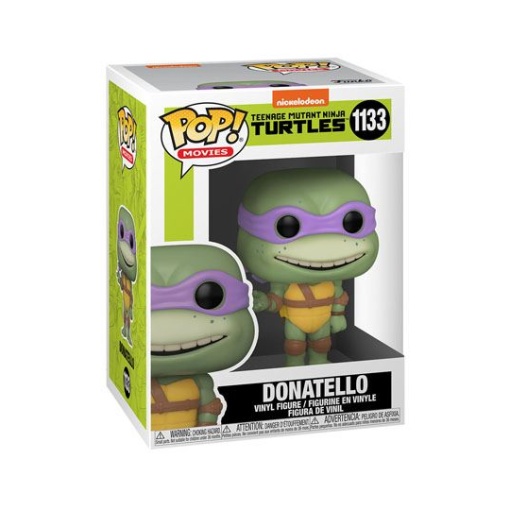 Tortugas Ninja POP! Movies Vinyl Figura Donatello 9 cm