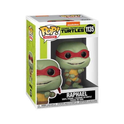 Tortugas Ninja POP! Movies Vinyl Figura Raphael 9 cm