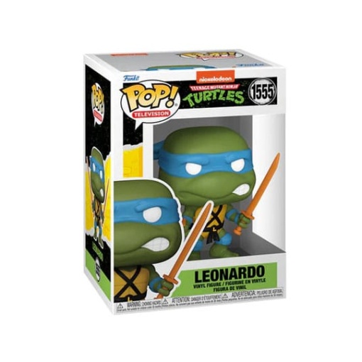 Tortugas Ninja POP! Vinyl Figuren Leonardo w/CH 9 cm