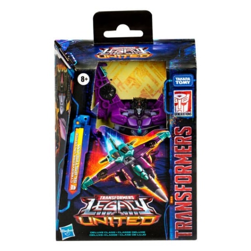 Transformers Generations Legacy United Deluxe Class Figura Cyberverse Universe Slipstream 14 cm