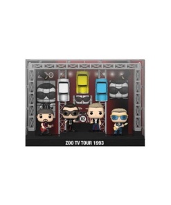 U2 Pack de 4 Figuras POP! Moments DLX Vinyl Zoo TV 1993 Tour 9 cm - Embalaje dañado