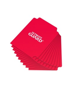 Ultimate Guard Card Dividers Tarjetas Separadoras para Cartas Tamaño Estándar Rojo (10)