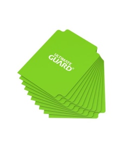 Ultimate Guard Card Dividers Tarjetas Separadoras para Cartas Tamaño Estándar Verde Claro (10)