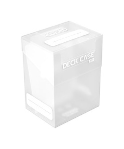 Ultimate Guard Deck Case 80+ Caja de Cartas Tamaño Estándar Transparente