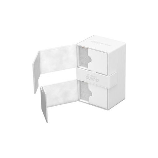 Ultimate Guard Twin Flip`n`Tray 160+ XenoSkin Monocolor Blanco