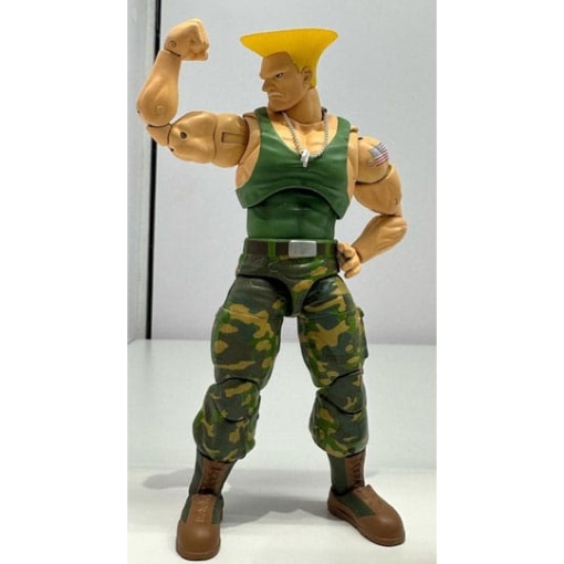 Ultra Street Fighter II: The Final Challengers Figura 1/12 Guile 15 cm