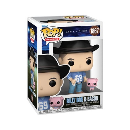 Varsity Blues Figura POP & Buddy! Vinyl Billy w/Bacon 9 cm