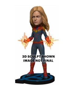 Vengadores: Endgame Cabezón Head Knocker Captain Marvel 20 cm