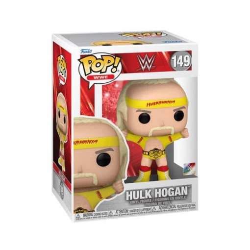 WWE POP! Vinyl Figura Hulkamania w/belt 9 cm