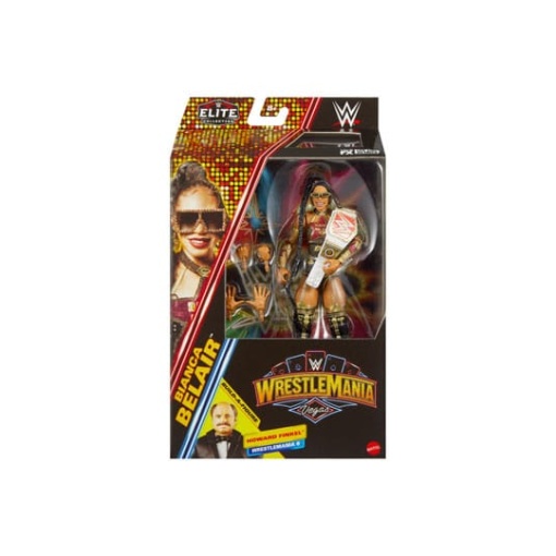 WWE WrestleMania Elite Collection Figura Bianca Belair 15 cm