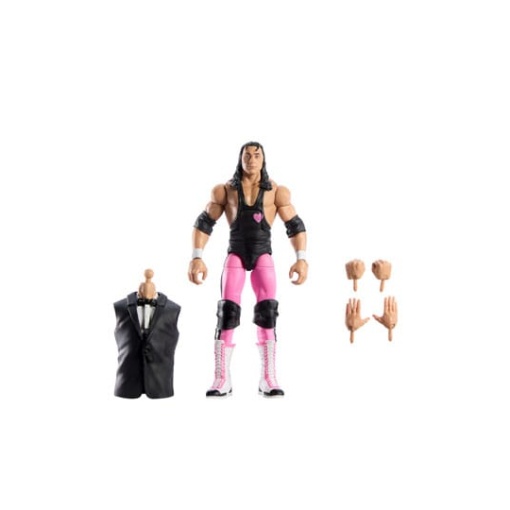 WWE WrestleMania Elite Collection Figura Bret "Hit Man" Hart 15 cm