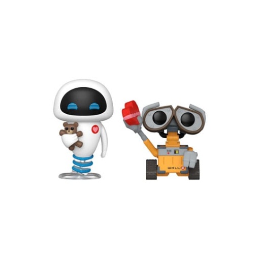 Wall-E Pack de 2 Figuras Pocket POP! Vinyl Valentines 4 cm