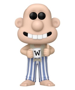 Wallace & Gromit POP! Animation Vinyl Figura Wallace In Pajamas 9 cm