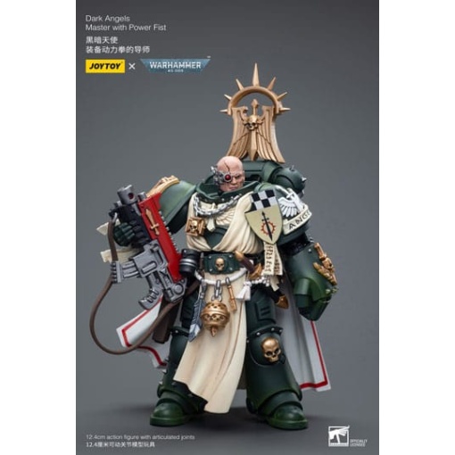 Warhammer 40k Figura 1/18 Dark Angels Master with Power Fist 12 cm