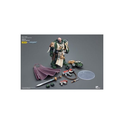 Warhammer 40k Figura 1/18 Dark Angels Master with Power Fist 12 cm