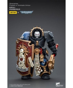 Warhammer 40k Figura 1/18 Ultramarines Chaplain in Terminator Armour 12 cm