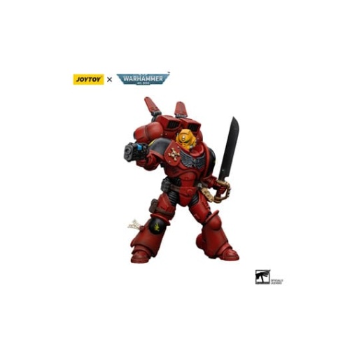 Warhammer The Horus Heresy Figura 1/18 Blood Angels Jump Pack Intercessors Sergeant With Plasma Pistol 12 cm