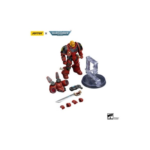 Warhammer The Horus Heresy Figura 1/18 Blood Angels Jump Pack Intercessors Sergeant With Plasma Pistol 12 cm