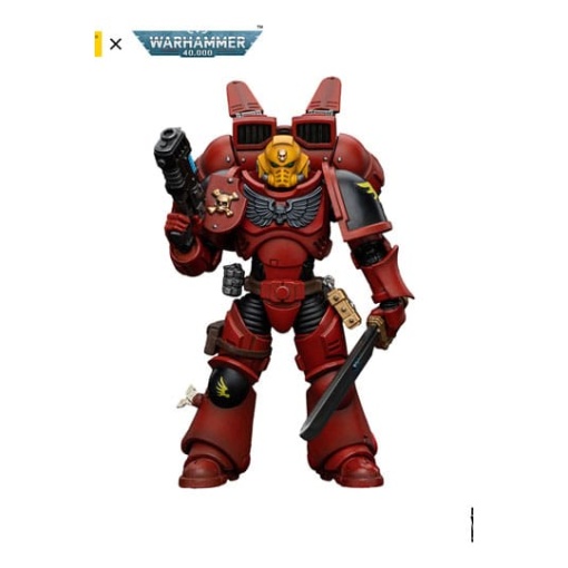 Warhammer The Horus Heresy Figura 1/18 Blood Angels Jump Pack Intercessors Sergeant With Plasma Pistol 12 cm