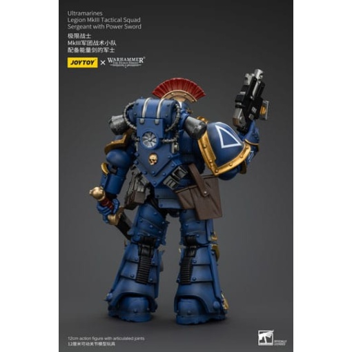 Warhammer The Horus Heresy Figura 1/18 Ultramarines Legion MKIII Tactical Squad Sergeant with Power Sword 20 cm