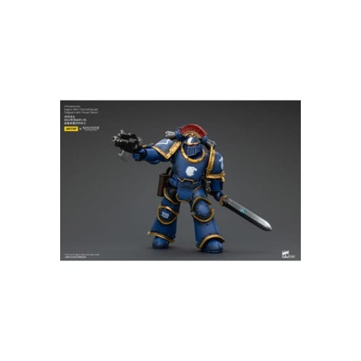 Warhammer The Horus Heresy Figura 1/18 Ultramarines Legion MKIII Tactical Squad Sergeant with Power Sword 20 cm