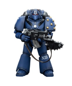 Warhammer The Horus Heresy Figura 1/18 Ultramarines MK VI Tactical Squad Legionary with Bolter& Chainblade 20 cm