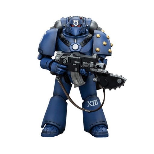 Warhammer The Horus Heresy Figura 1/18 Ultramarines MK VI Tactical Squad Legionary with Bolter& Chainblade 20 cm