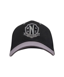 Wednesday Gorra Béisbol Nevermore Academy Black