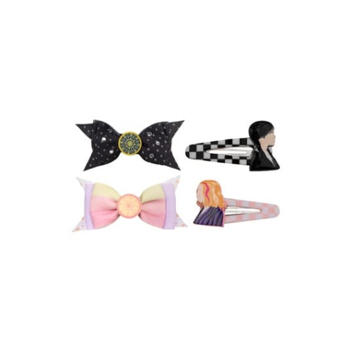 Wednesday Pack de 4 Accesorios para el pelo