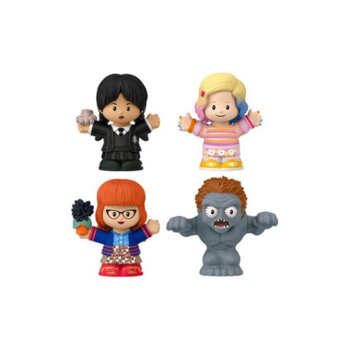 Wednesday Pack de 4 Minifiguras Fisher-Price Little People Collector 6 cm