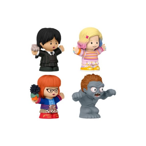 Wednesday Pack de 4 Minifiguras Fisher-Price Little People Collector 6 cm