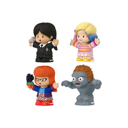 Wednesday Pack de 4 Minifiguras Fisher-Price Little People Collector 6 cm