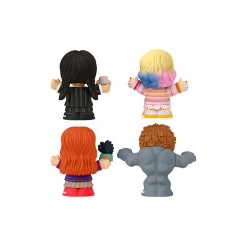 Wednesday Pack de 4 Minifiguras Fisher-Price Little People Collector 6 cm