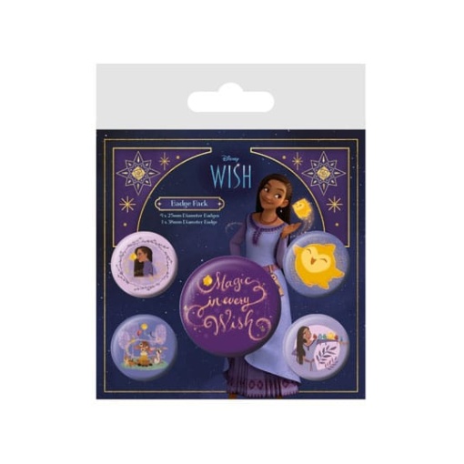 Wish Pack 5 Chapas Magic In Every Wish